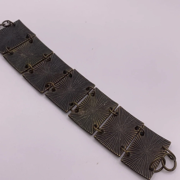 #205 Funky multicoloured metal penal bracelet - Picture 6 of 7